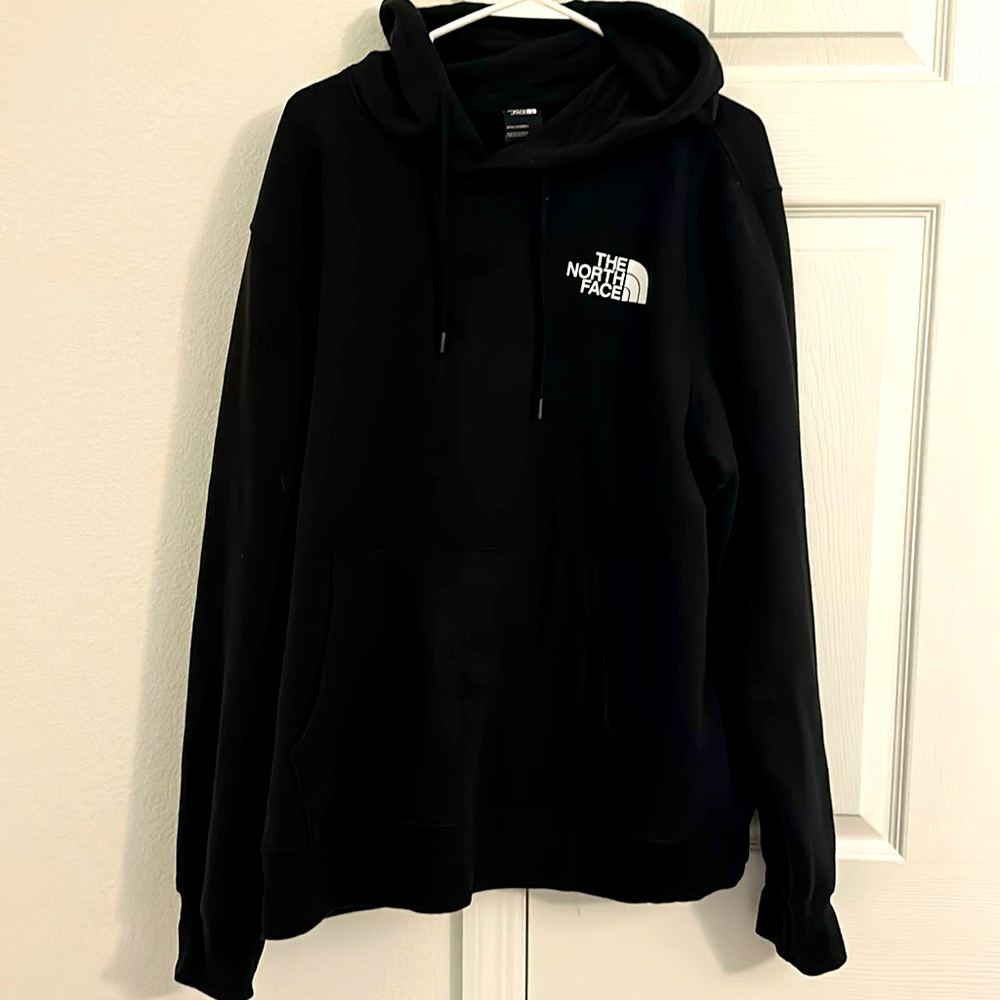 The North Face black hoodie XL